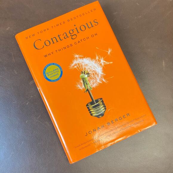 Contagious: Why Things Catch On by Jonah Berger - Picture 1 of 2